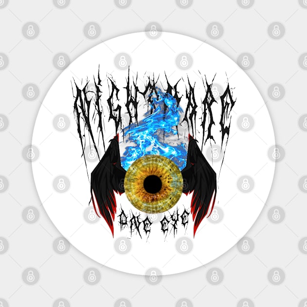 One Eye Nightmare Magnet by zerox